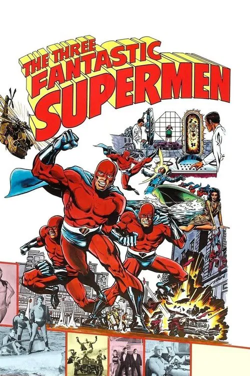 The Three Fantastic Supermen movie poster