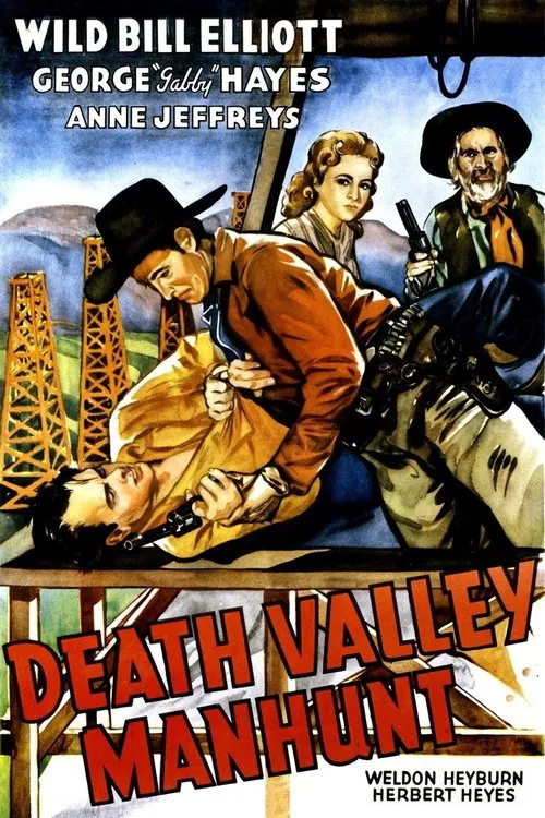 Death Valley Manhunt movie poster