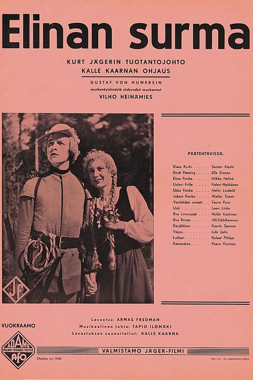 Elinan surma movie poster