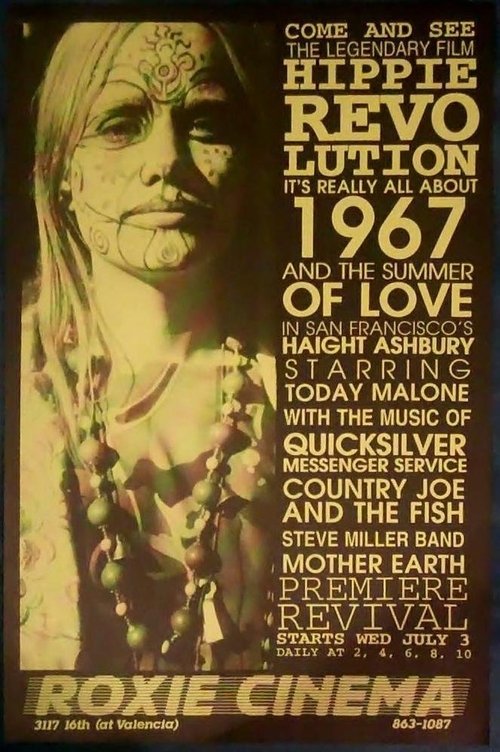 The Hippie Revolution movie poster