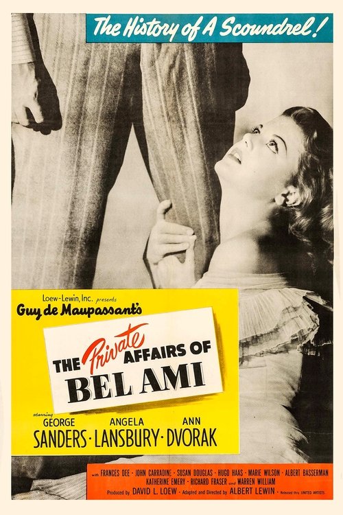 The Private Affairs of Bel Ami movie poster