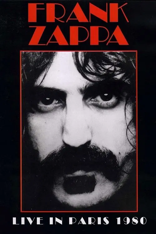 Frank Zappa - Live in Paris 1980 movie poster