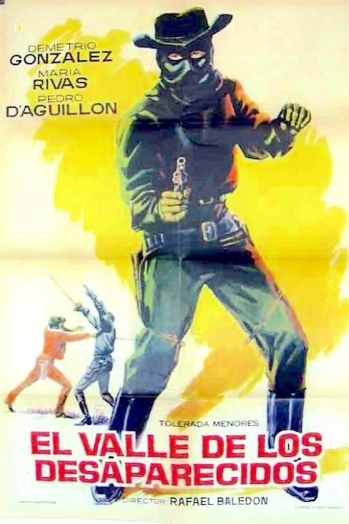 El jinete solitario en El valle de los desaparecidos: La venganza del jinete solitario movie poster