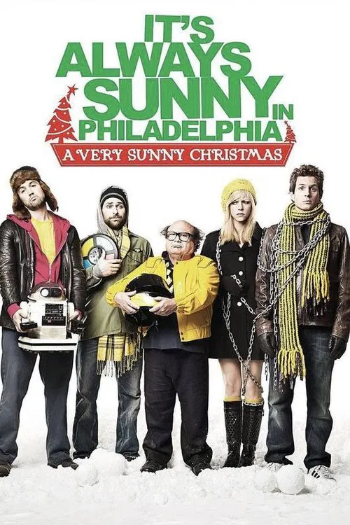 A very sunny Christmas movie poster