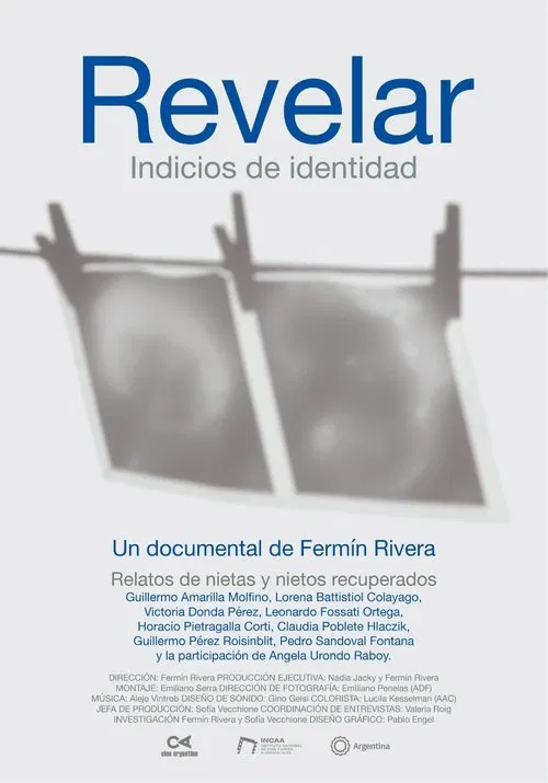 Revelar: Indicios de identidad movie poster