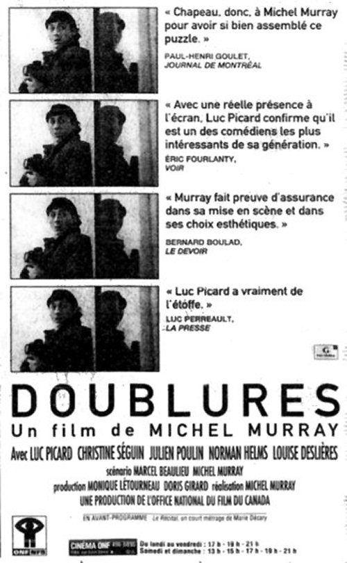 Doublures movie poster