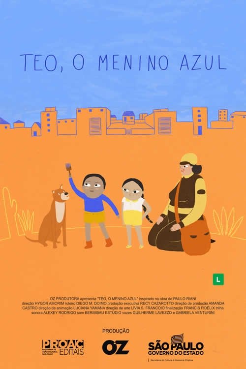 Teo, the Blue Boy movie poster