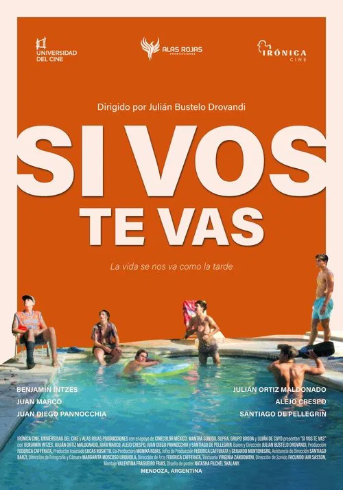 Si Vos Te Vas movie poster