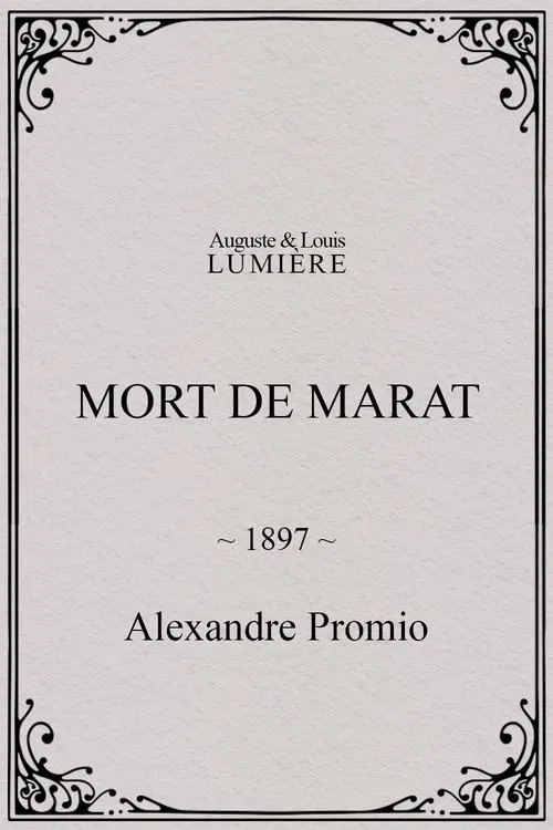 Death of Marat movie poster