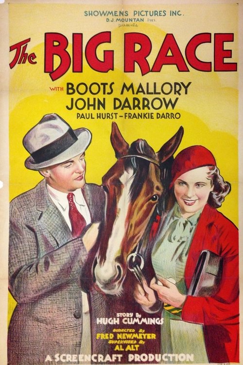 The Big Race movie poster