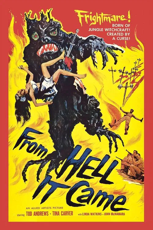 From Hell It Came movie poster