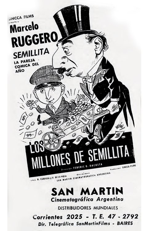 Los millones de Semillita movie poster