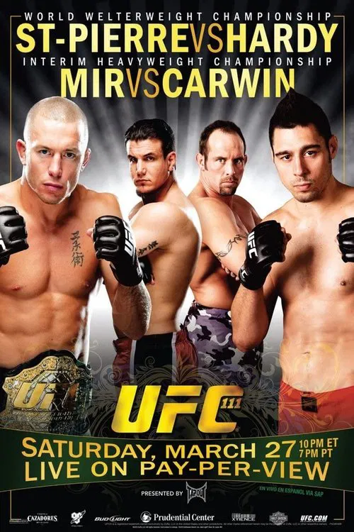 UFC 111: St-Pierre vs. Hardy movie poster