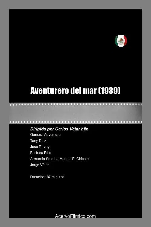 Aventurero del mar movie poster