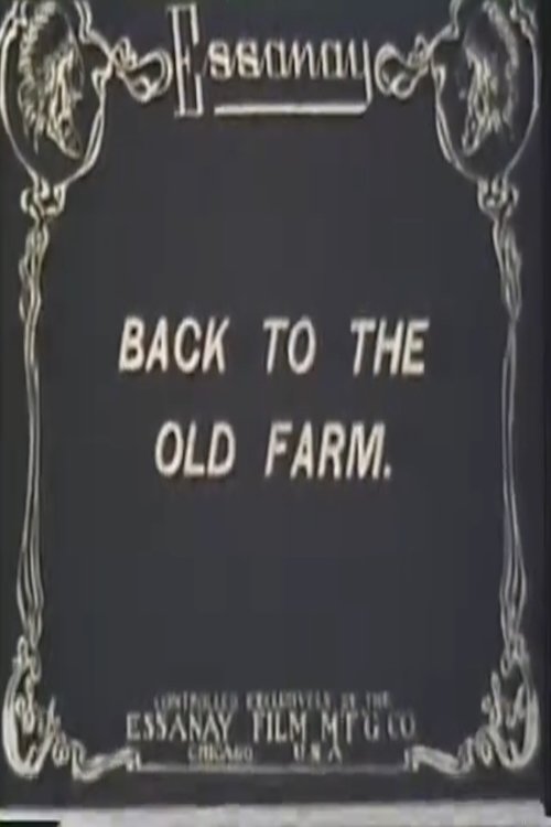 Back to the Old Farm movie poster