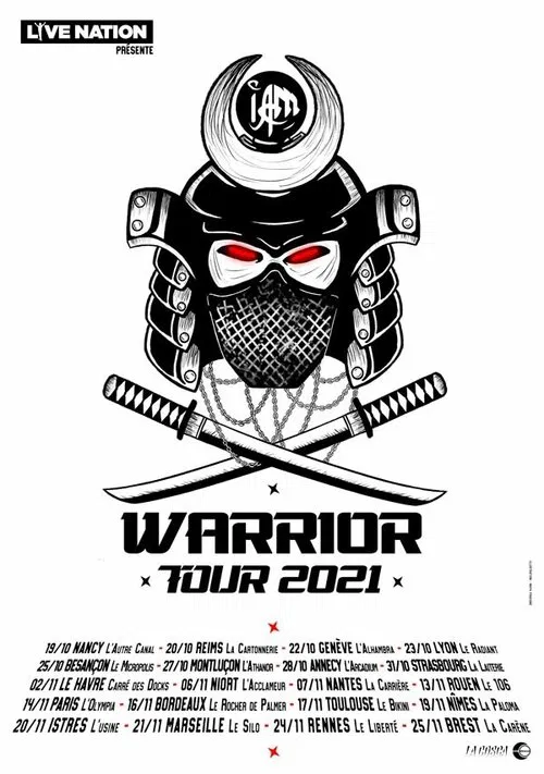 IAM - Warrior Tour 2021 - Live à l'Olympia movie poster