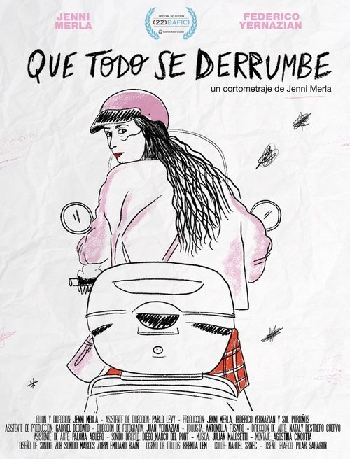 Que todo se derrumbe movie poster