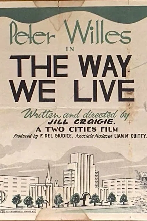The Way We Live movie poster