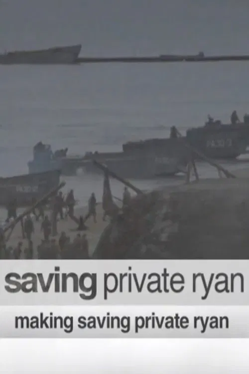 Making 'Saving Private Ryan' movie poster