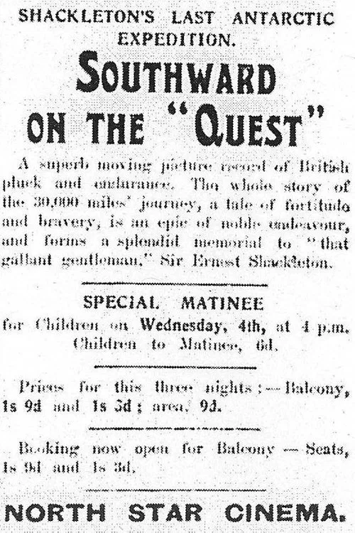 Southward on the Quest movie poster