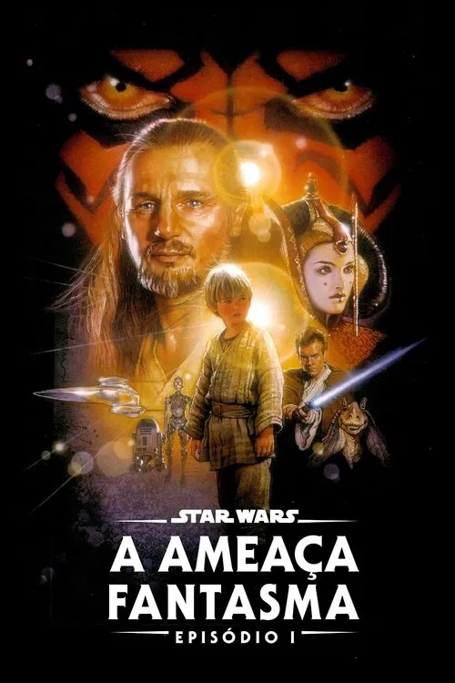 Poster do filme Star Wars: Episódio I - A Ameaça Fantasma