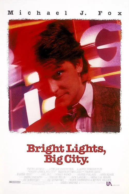 Bright Lights, Big City movie poster
