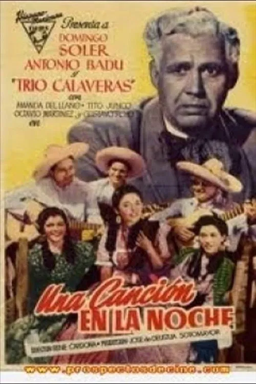 Una canción en la noche movie poster