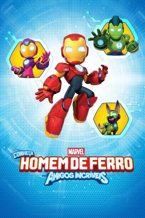Poster da série Conheça Homem de Ferro e seus Amigos Incríveis