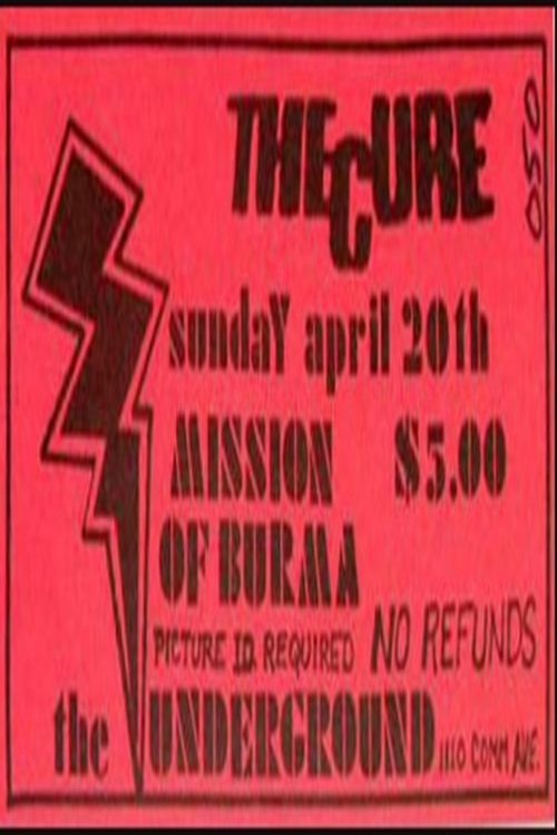 The Cure - Boston Underground movie poster