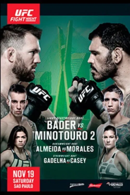 Poster do filme UFC Fight Night 100: Bader vs. Nogueira 2
