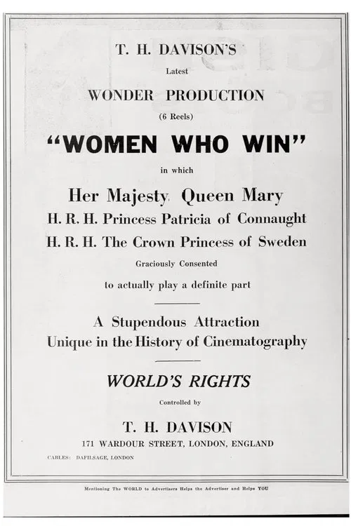Women Who Win movie poster