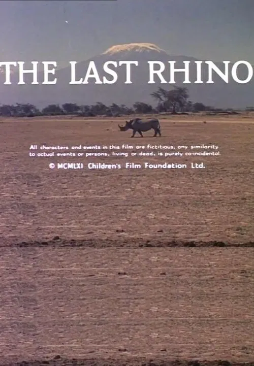 The Last Rhino movie poster