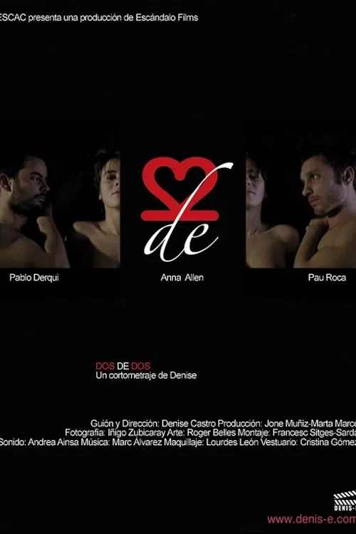 Dos de dos movie poster