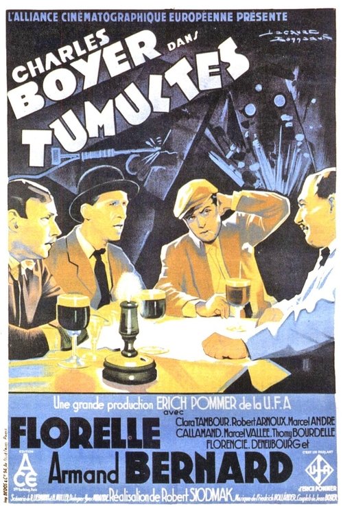 Tumultes movie poster
