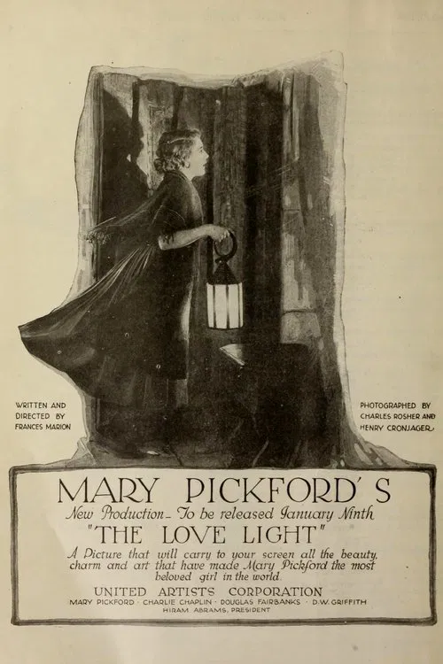The Love Light movie poster
