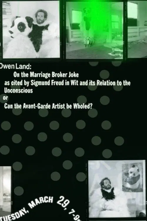 On the Marriage Broker Joke as Cited by Sigmund Freud in Wit and Its Relation to the Unconscious, or Can the Avant-Garde Artist Be Wholed? movie poster