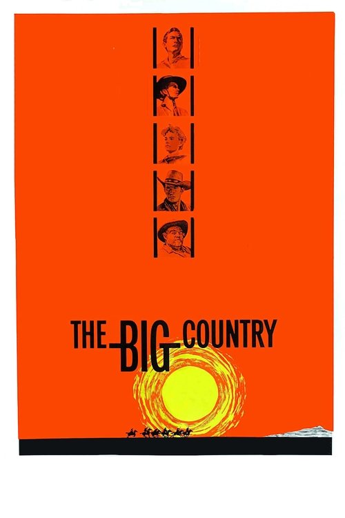 The Big Country movie poster