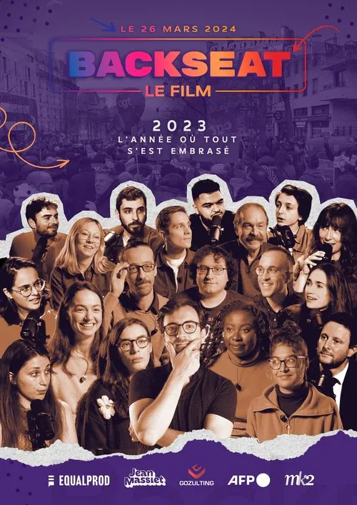 BACKSEAT LE FILM : 2023, L'année où tout s'est embrasé movie poster