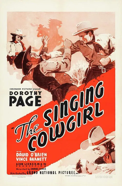 The Singing Cowgirl movie poster