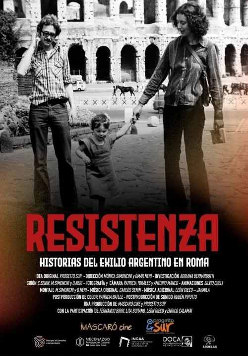 Resistenza: Historias del exilio argentino en Roma movie poster