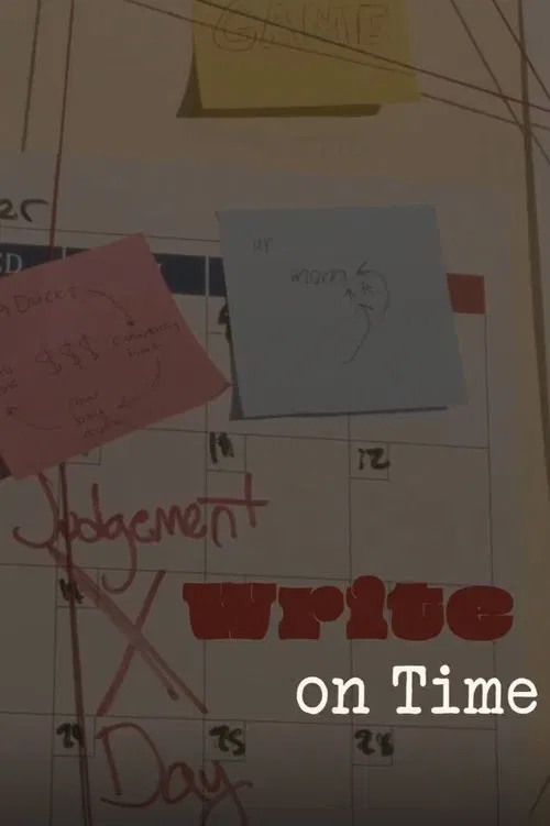 Write on Time movie poster