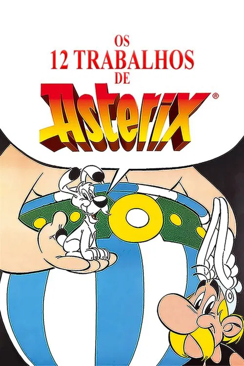 Poster do filme Asterix e os Doze Trabalhos