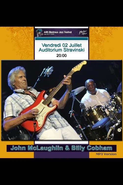 Poster do filme John McLaughlin & Billy Cobham: Live at Montreux 2010