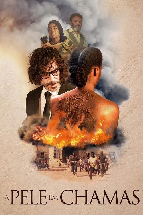 Poster do filme A Pele em Chamas