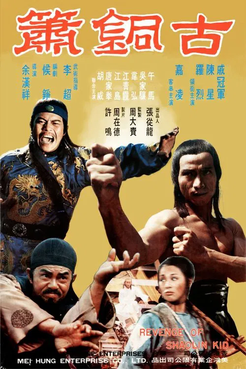 Revenge Of The Shaolin Kid movie poster