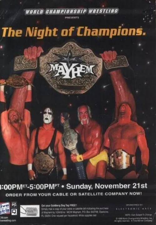 WCW Mayhem 1999 movie poster