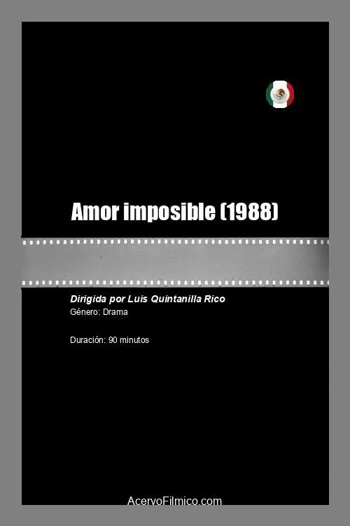 Amor imposible movie poster