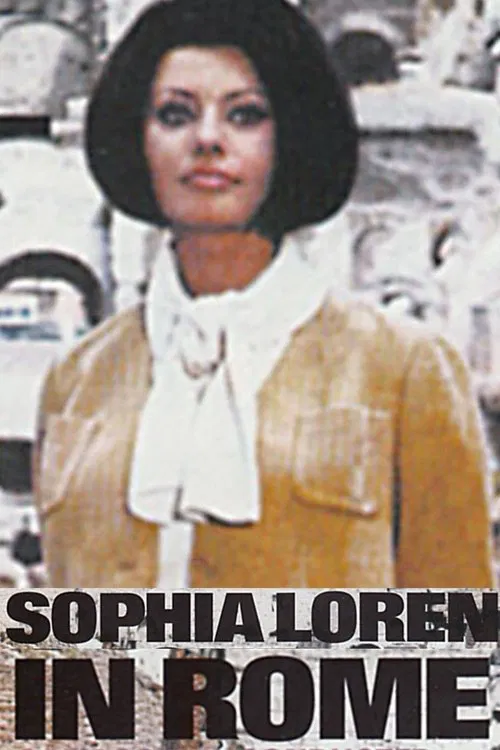 Sophia Loren in Rome movie poster