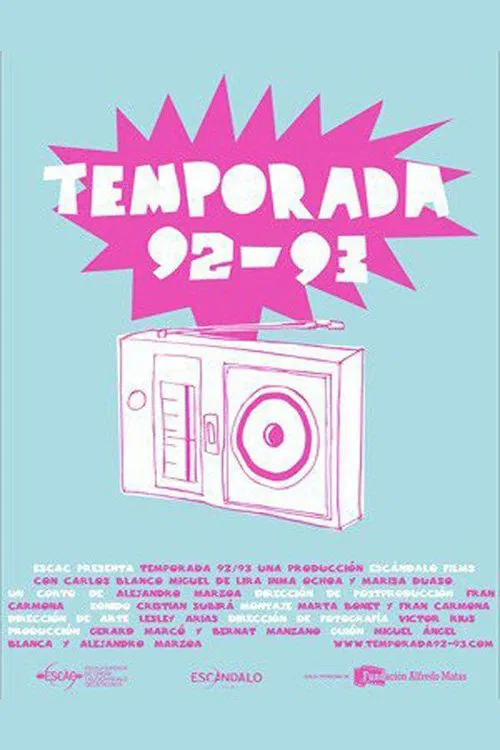 Season 92-93 movie poster