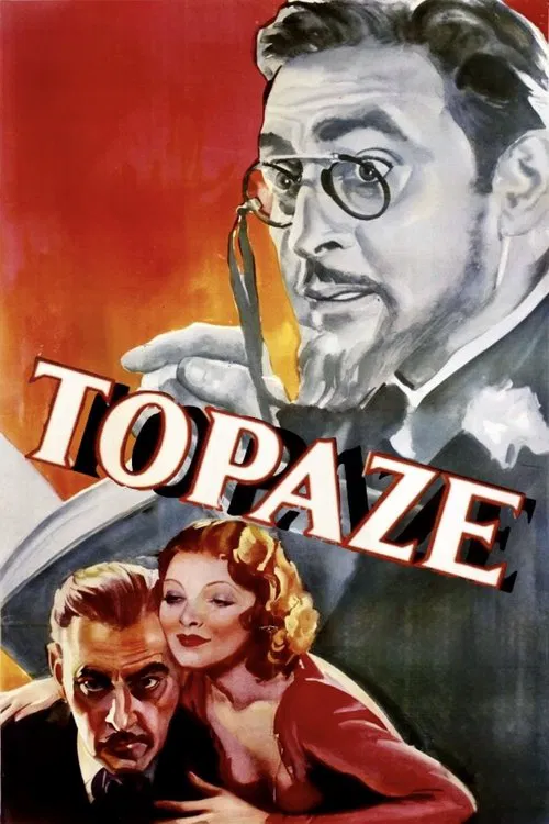 Topaze movie poster
